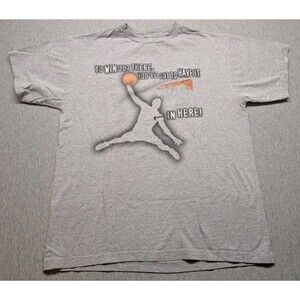 Vintage Jesus Jordan Global 1 John 3:18-21 Shirt Size XL Verses Wear